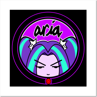 Aria Blaze Shirt [ Daria Parody ] Posters and Art